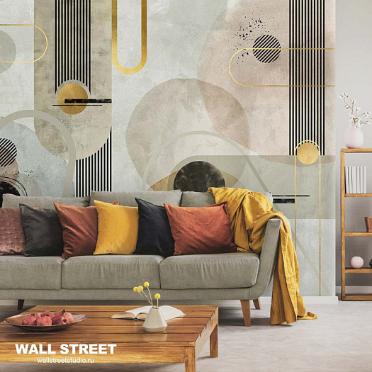 Фотообои в интерьере артикул Deco 16, АРТ-ДЕКО / DECO, Wall street Фотообои в интерьере артикул Deco 16, АРТ-ДЕКО / DECO, Wall street