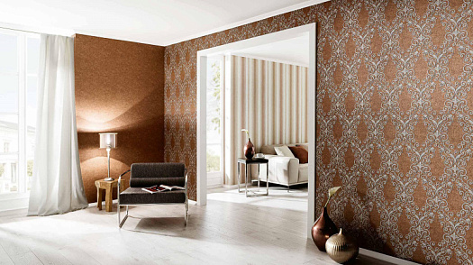 Обои в интерьере артикул 1-7-6-5-14, Keneo, Erismann Обои в интерьере артикул 1-7-6-5-14, Keneo, Erismann