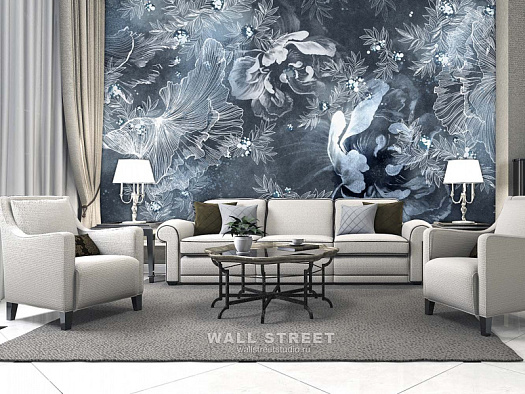 Фотообои в интерьере артикул La Prima 2, LA PRIMA, Wall street Фотообои в интерьере артикул La Prima 2, LA PRIMA, Wall street